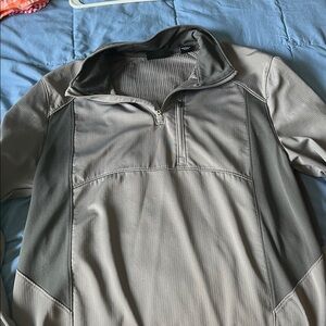 Men's Two-Tone Quarter-Zip Jacket